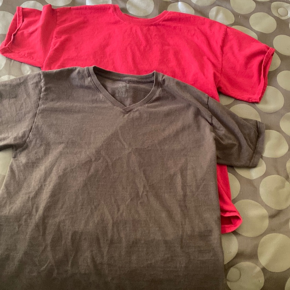 Two Gildan/  T-shirts - Men's